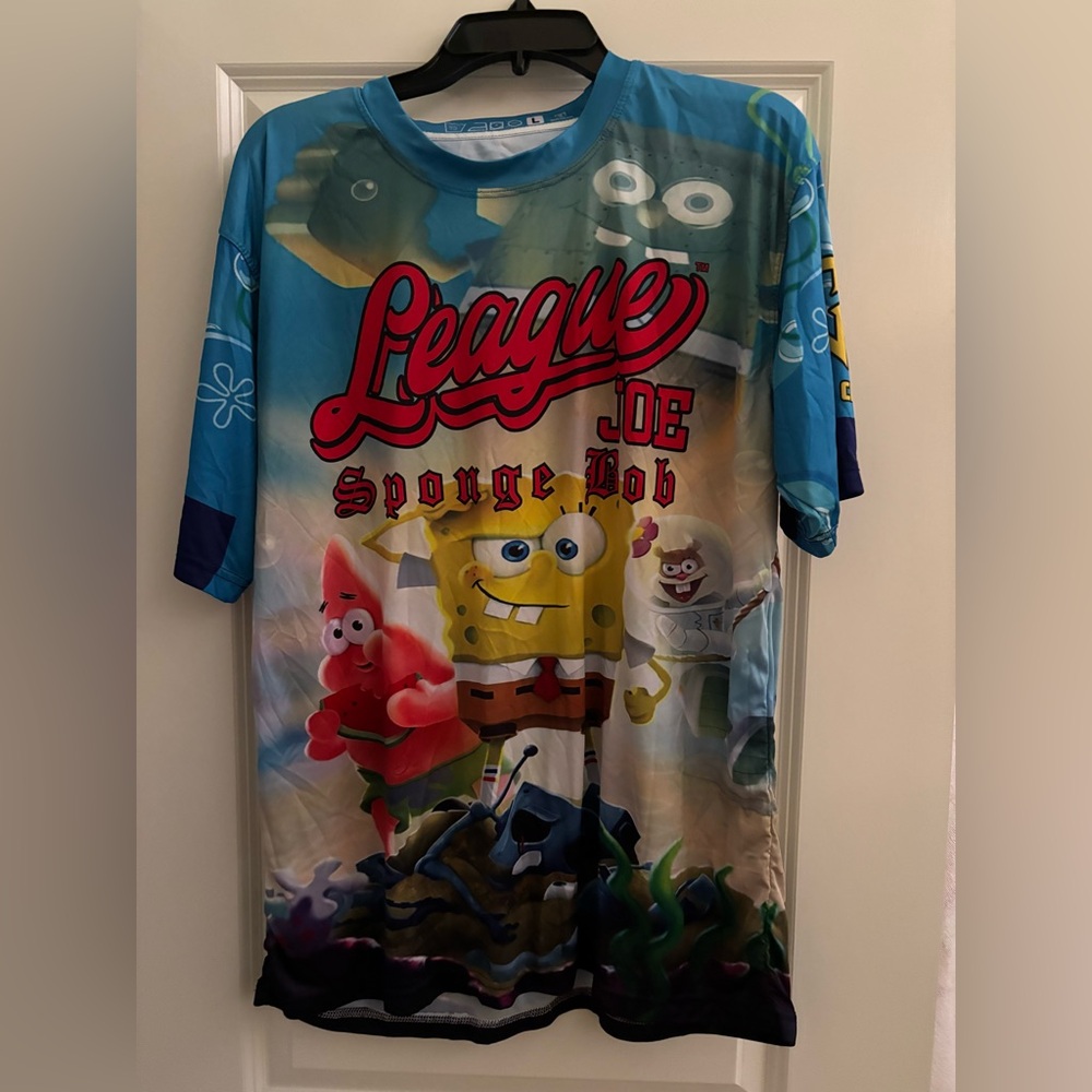SpongeBob SquarePants Graphic Shirt Multicolor. size L